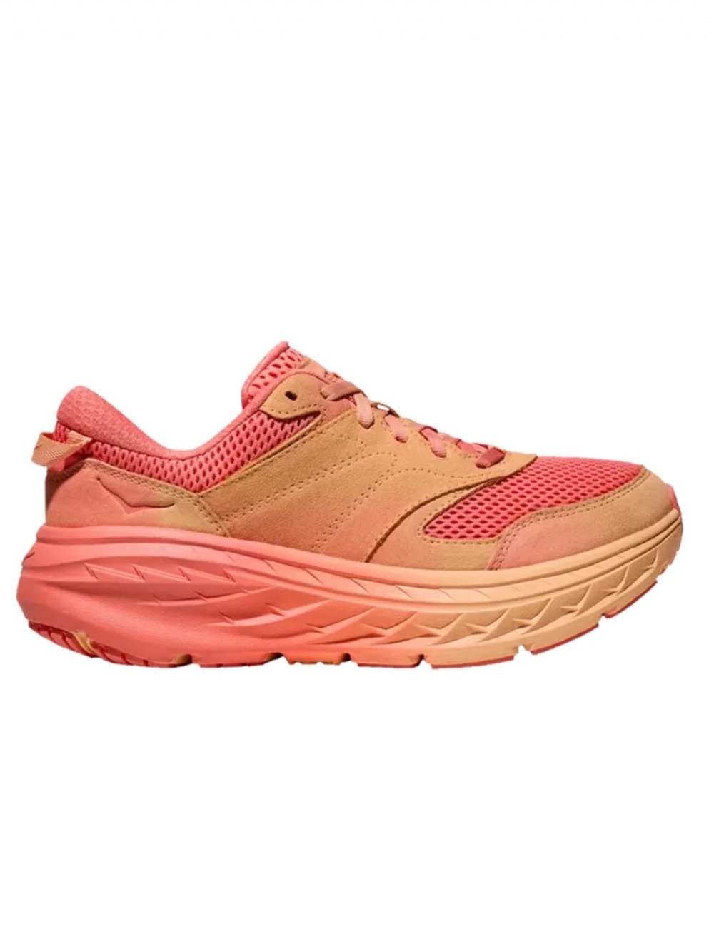 NEW HOKA Bondi L 'Vibrant Bloom Pack - Cantaloupe' women Size 8.5